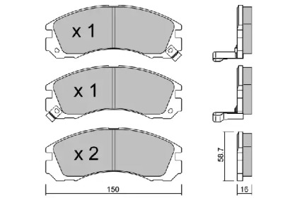 Дополнительные работы AISIN для PEUGEOT 4007 (GP_) 2.0 4x4